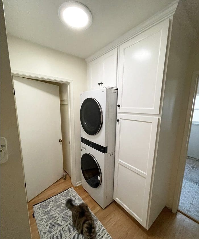 Laundry room with solatube