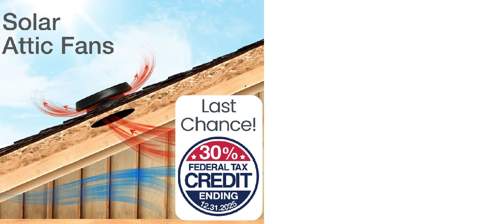 solar attic fan
