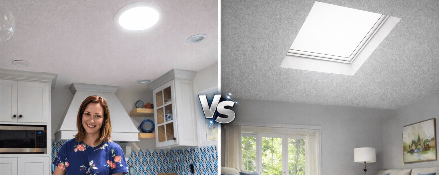 skylight vs solatube skylight