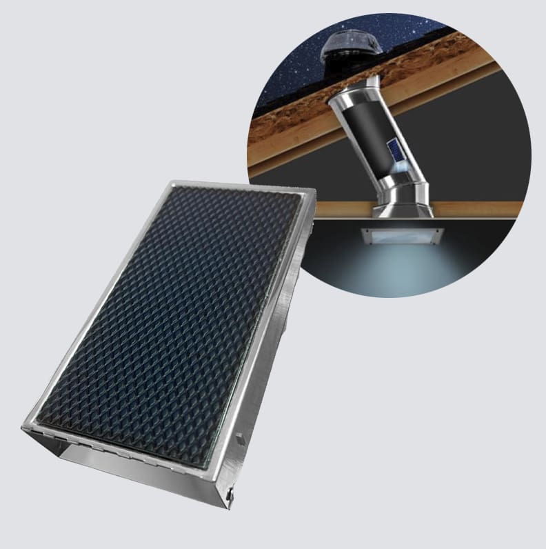 Solar powered night light